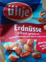 Erdnüsse - Cacahuètes grillées sans huile et salées, épicées