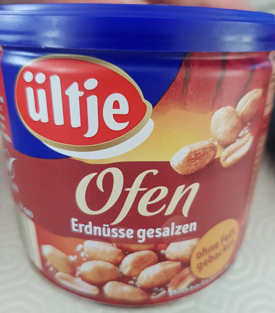 Ofen Erdnüsse Gesalzen