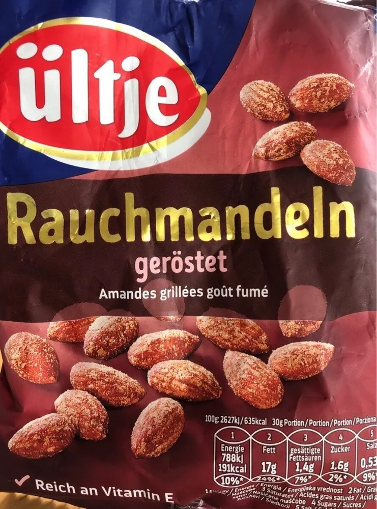 Rauchmandeln, geröstet