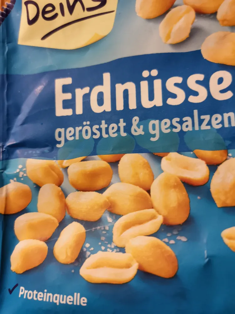Erdnüsse geröstet & gesalzen
