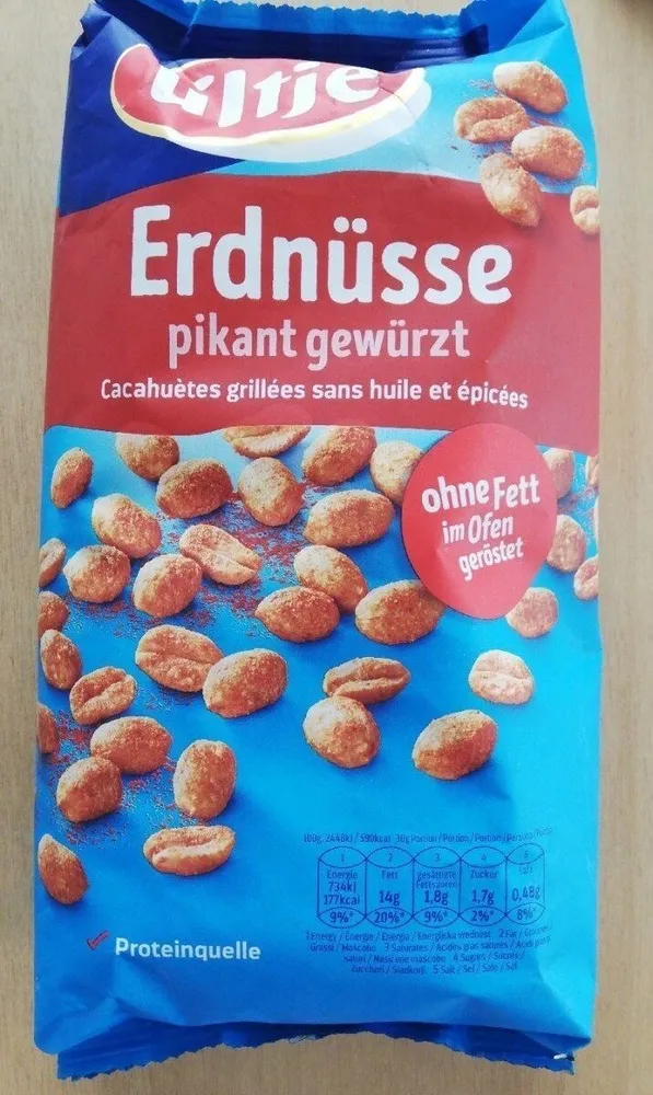 Cacahuètes grillées sans huile et épicées