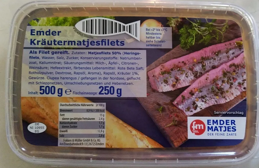 Emder Kräutermatjesfilets