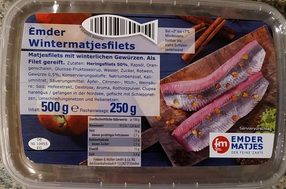 Emder Wintermatjesfilet