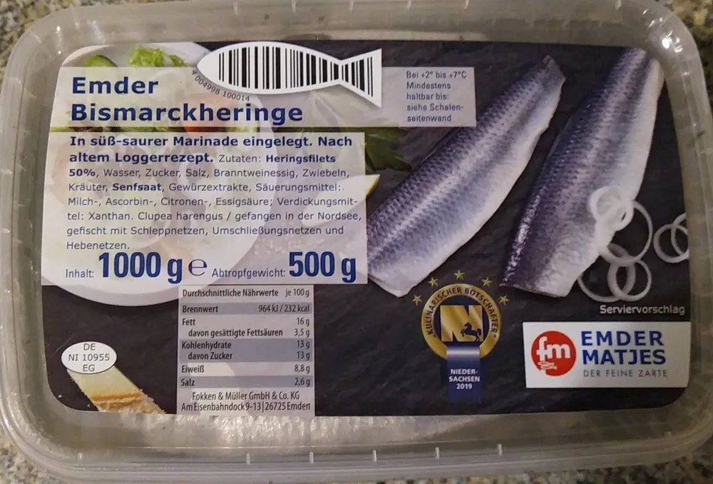 Emder Bismarckheringe