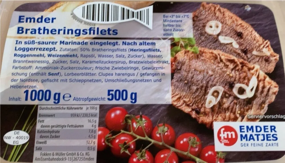 Emder Bratheringsfilet