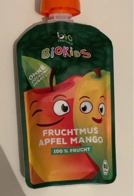 Fruchtmus Apfel Mango