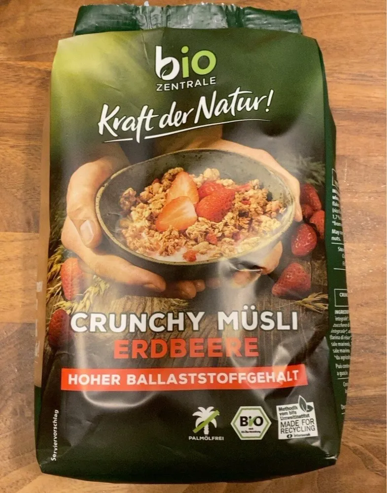 Crunchy Müsli Erdbeere