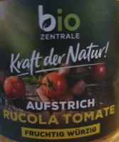 Brotaufstrich Rucola Tomate