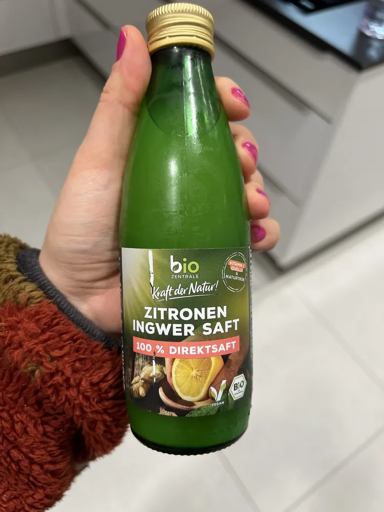 Zitronen Ingwer Saft