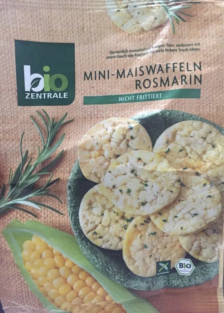 Mini-Maiswaffeln Rosmarin