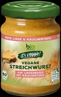 Vegane Streichwurst auf Linsenbasis mit Räuchertofu