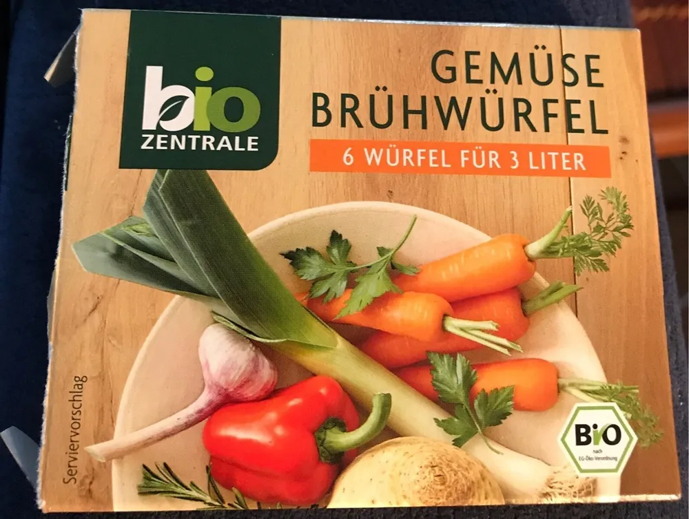Biozentrale Gemüse Brühwürfel 1 x