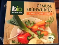 Biozentrale Gemüse Brühwürfel 1 x