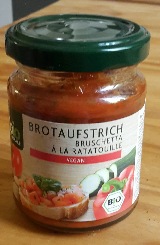 Brotaufstrich Bruschetta à la ratatouille