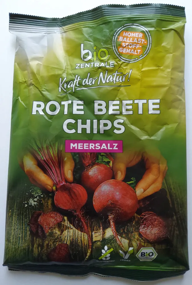Rote Beete Chips – Meersalz