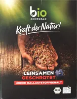 Leinsamen geschrotet