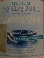 Natürliches Mineralwasser