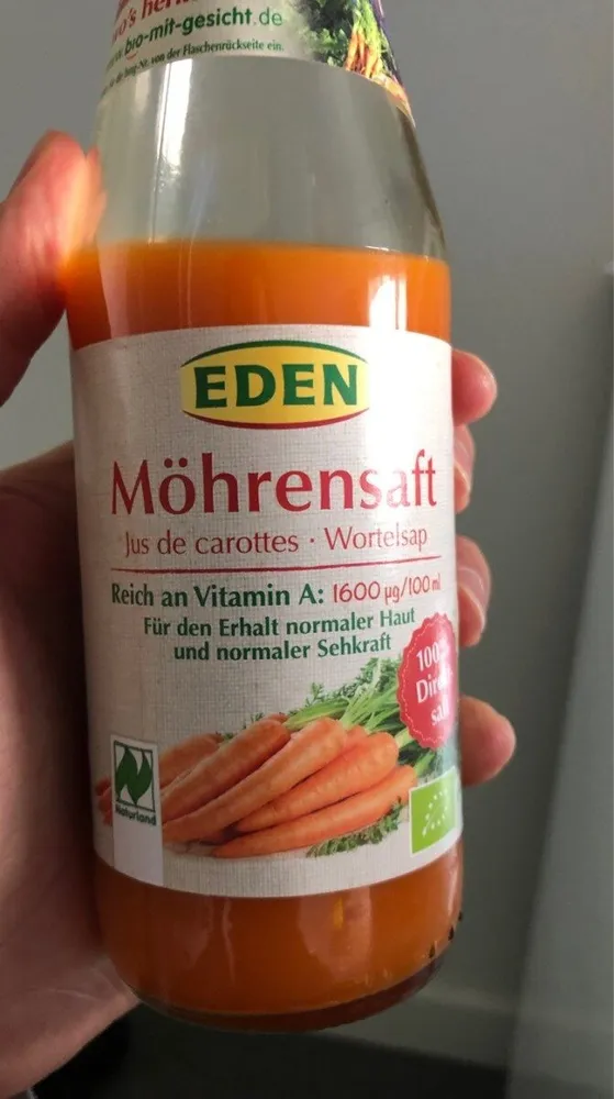 Eden jus de carottes