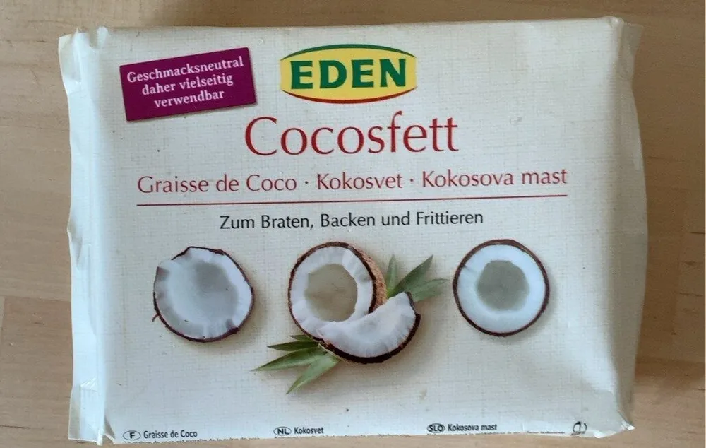 Cocosfett Eden Natur Pur