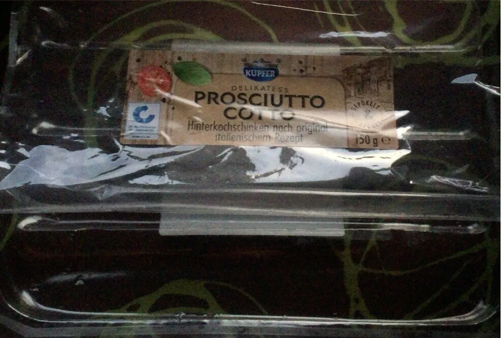 Prosciutto cotto