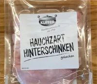 Hauchzart Hinterschinken gebacken
