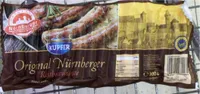 Original Nürnberger Rostbratwürste