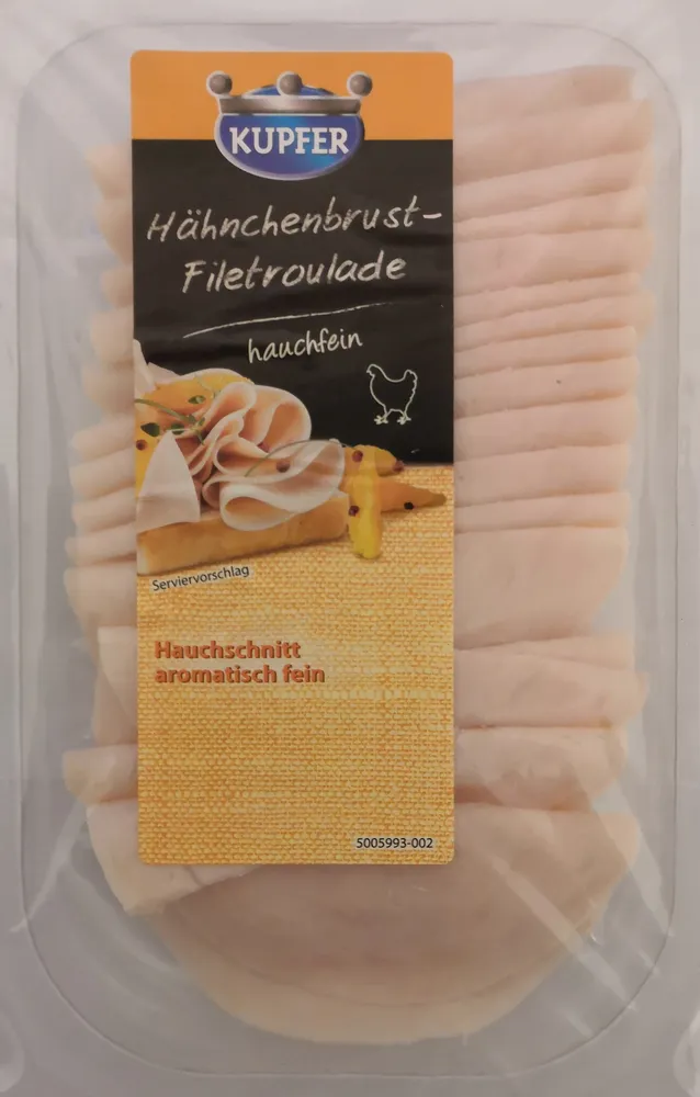Kupfer Hähnchenbrust-Filetroulade