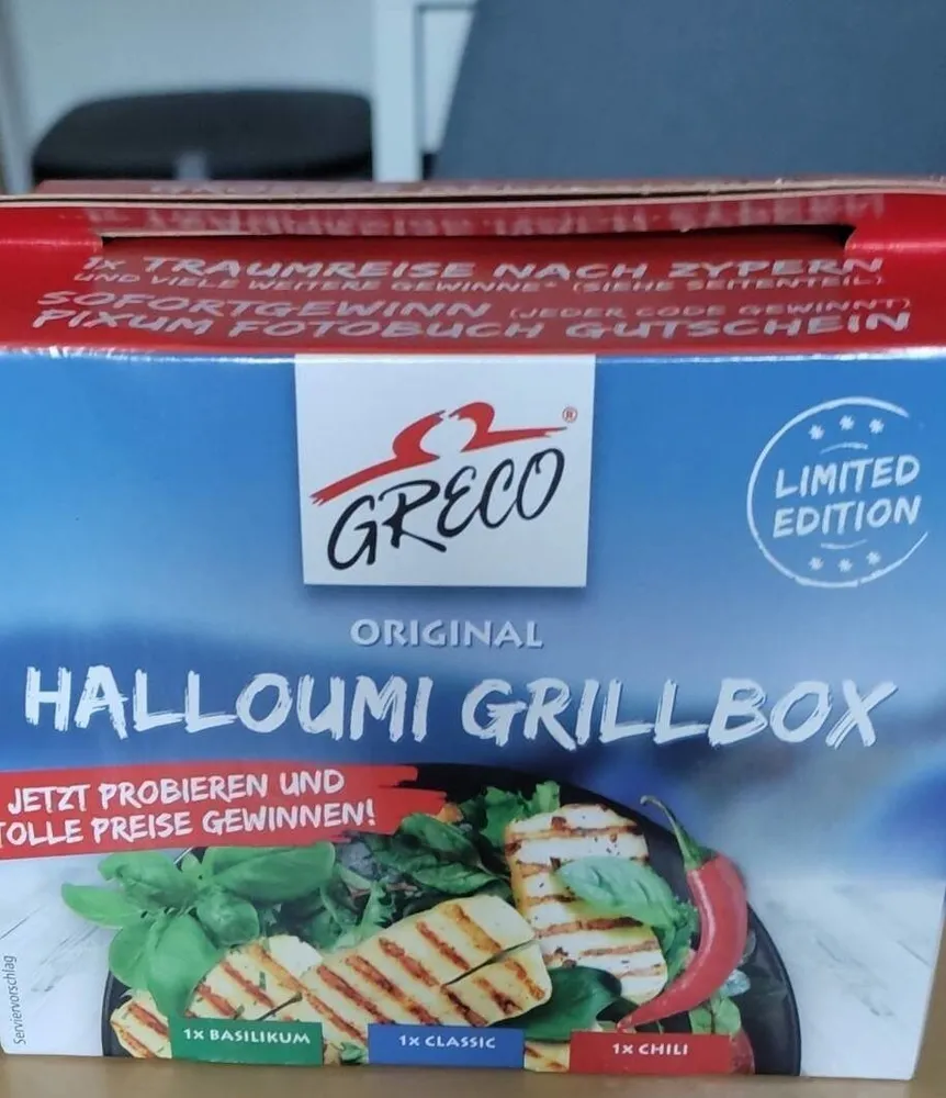 Halloumi grillbox