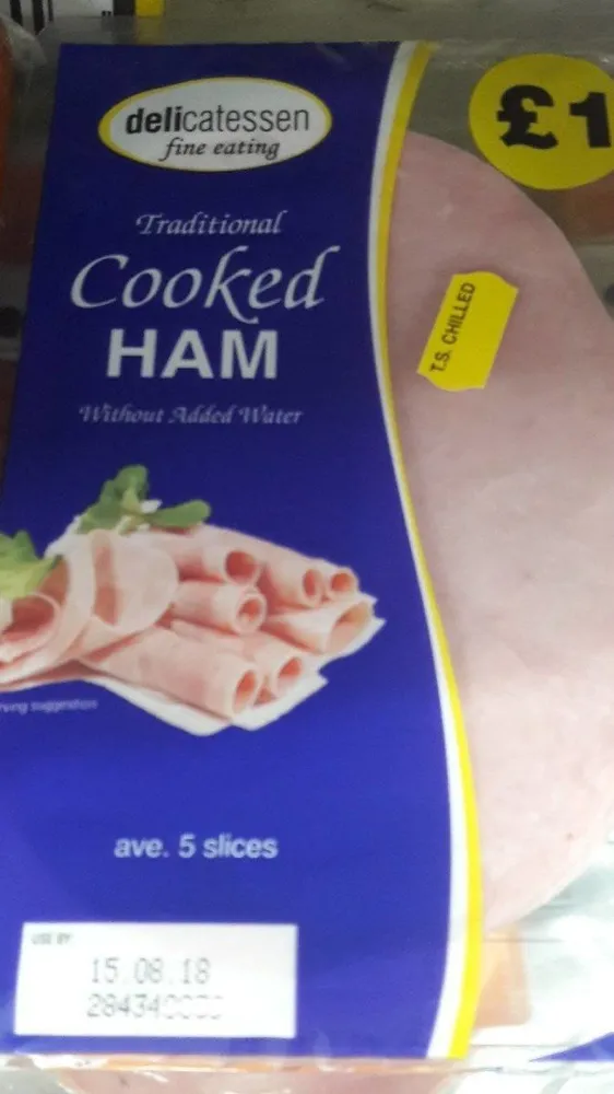 Cooked ham
