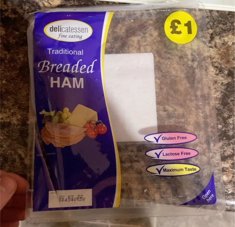Breded ham