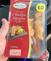 Chicken skewers
