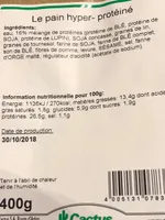 Le pain hyper- protéiné