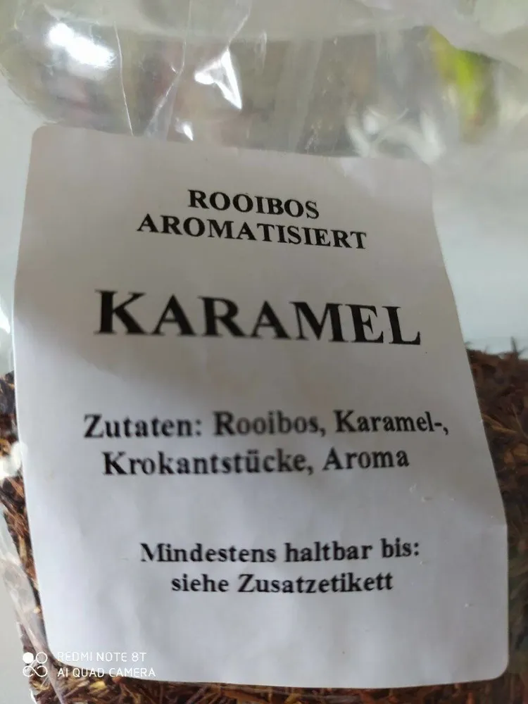 Rooibos aromatisiert Karamel