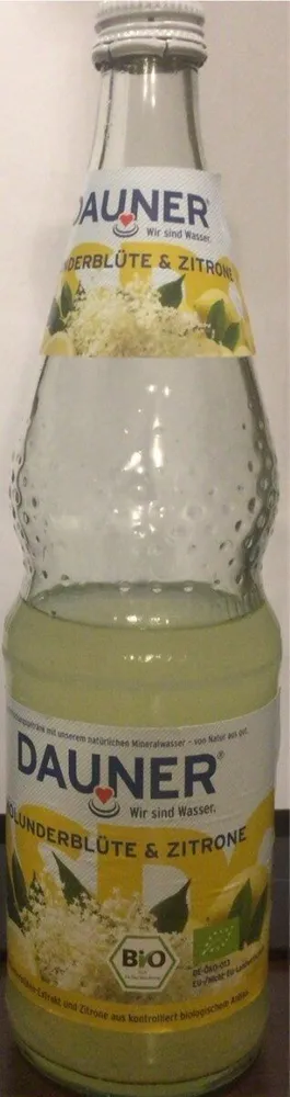 Holunder Blüte und Zitrone