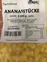 Ananasstücke