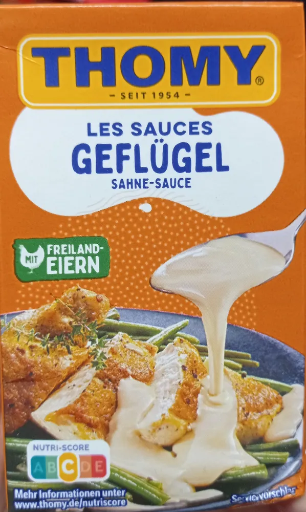 Geflügel Sahne-Sauce