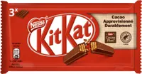 KITKAT 4 Finger Barre au chocolat au Lait, 41,5g en lot de 3