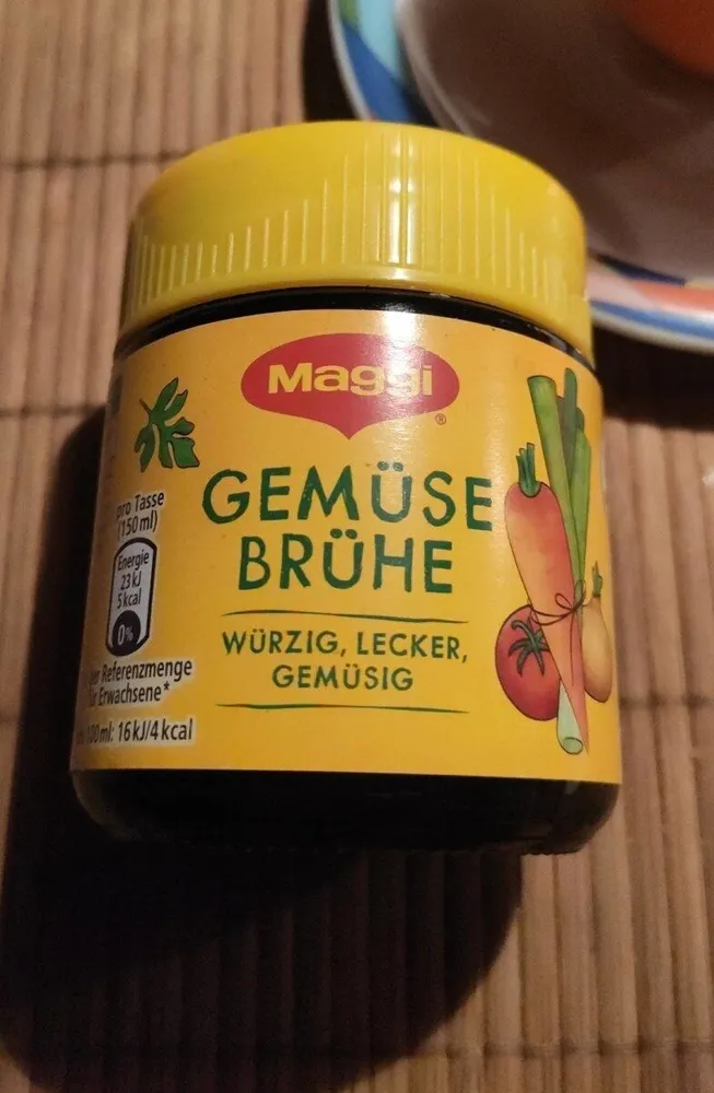 Maggi Gemüse Brühe, Gemüse