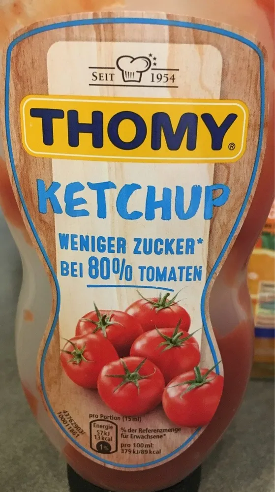 Thomy Ketchup Weniger Zucker