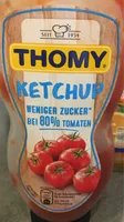 Thomy Ketchup Weniger Zucker