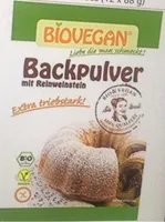 Backpulver mit Reinweinstein