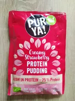 Creamy Strawberry Protein Pudding