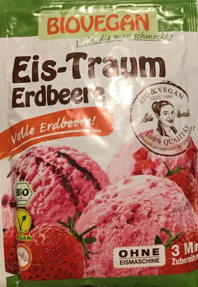 Eis-traum erdbeere - helado de fresa