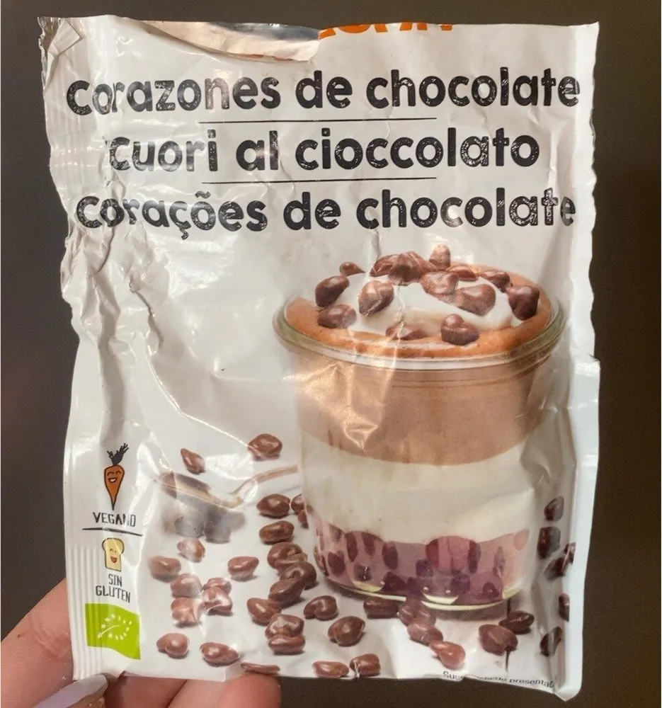 Cuori al cioccolato