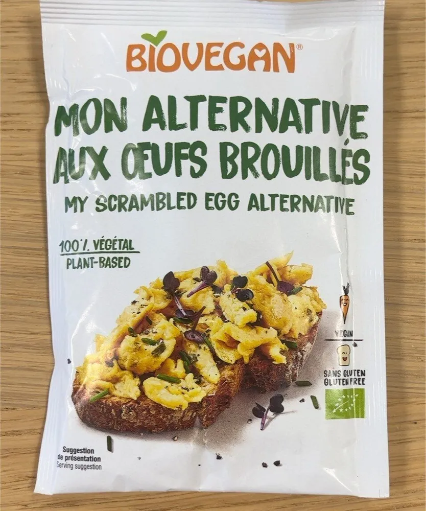 Mon alternative aux oeufs brouillés