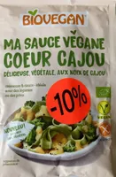 Ma sauce végétale coeur cajou