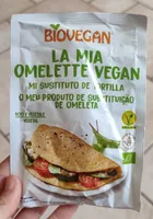 La mia omelette vegana