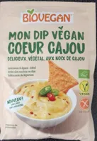 Dip vegan cœur cajou