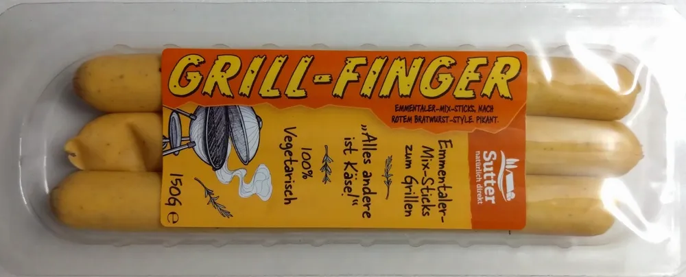 Grill-Finger Emmentaler Pikant