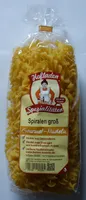 Spiralen groß Gourmet-Nudeln